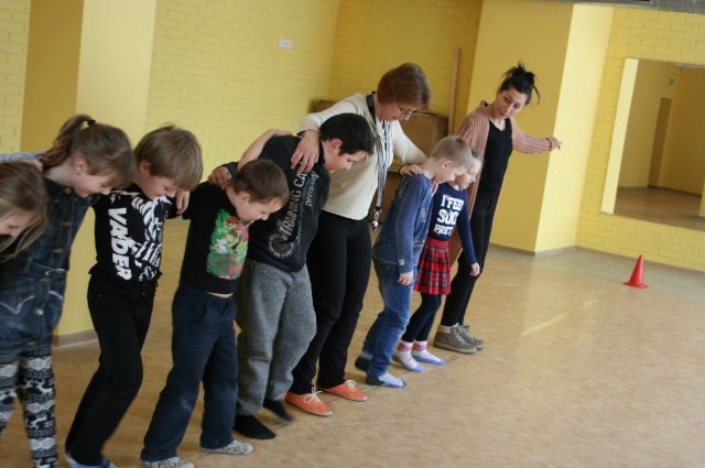 Europos savanorių tarnybos savanoriai gimnazijoje
