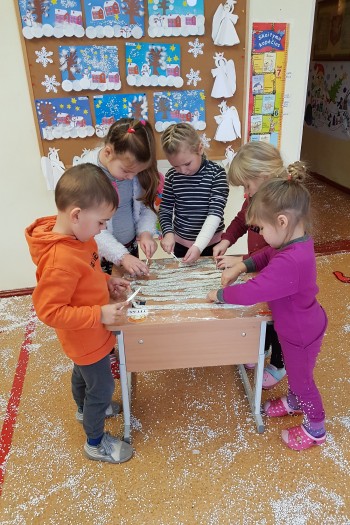 1 kūčiukais kvepėjo Kalvarijos gimnazijos Jusevičių skyrius
